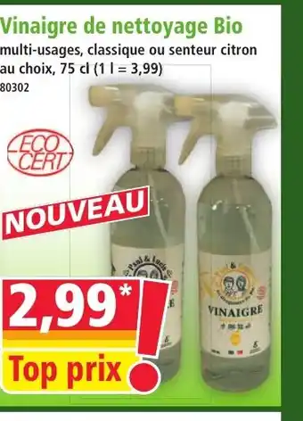 Norma Vinaigre de nettoyage Bio offre