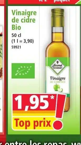 Norma Vinaigre de cidre Bio offre