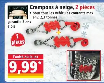 Norma DIAMOND Crampons à neige, 2 pièces offre