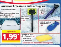 Norma DUNLOP Accessoire auto anti-givre offre