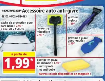 Norma DUNLOP Accessoire auto anti-givre offre
