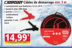 Norma CARPOINT Câbles de démarrage offre
