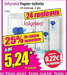 Norma LALYNEA Papier toilette offre