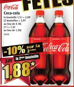 Norma COCA-COLA offre