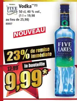 Norma FIVE LAKES Vodka offre
