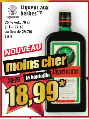 Norma Liqueur aux herbes offre