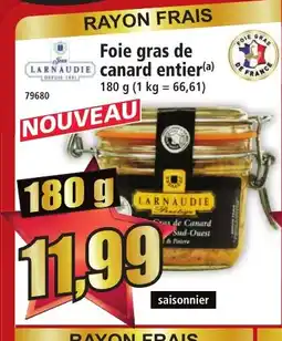 Norma LARNAUDIE Foie gras de canard entier offre