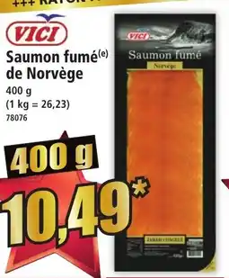 Norma VICI Saumon fumé de Norvège offre