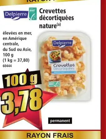 Norma DELPIERRE Crevettes décortiquées nature offre