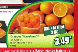 Norma Oranges Navelines offre