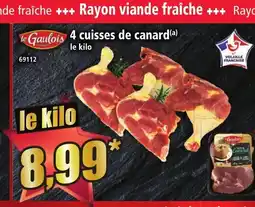 Norma LE GAULOIS 4 cuissons d canard offre