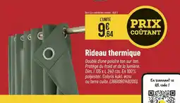 Bricorama Rideau thermique offre