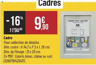 Bricorama Cadre offre