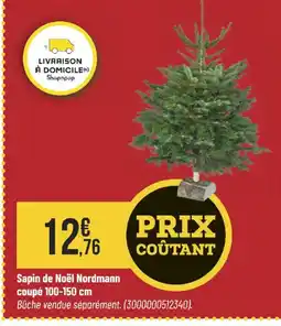 Bricorama Sapin de Noël Nordmann coupé offre