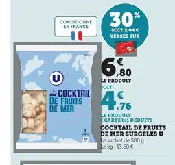 Bi1 Cocktail de fruits de mer surgeles u offre