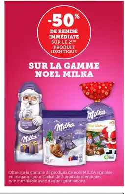 Bi1 MILKA Sur la gamme noel offre