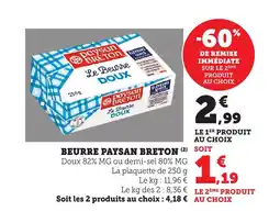 Bi1 PAYSAN BRETON Beurre offre
