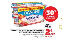 Bi1 DANONE Veloute fruix panache offre decouverte offre