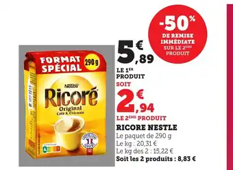 Bi1 RICORE Nestle offre