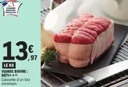 E.Leclerc Viande bovine rôti offre