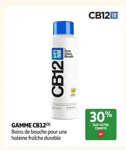 Auchan CB12 Gamme offre