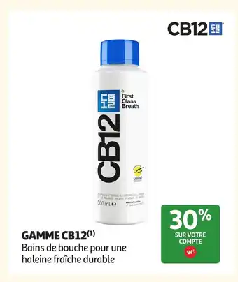 Auchan CB12 Gamme offre