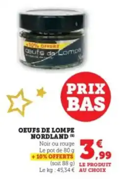 U Express Oeufs de lompe nordland offre