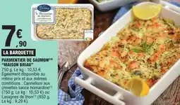 E.Leclerc Parmentier de saumon maison briau offre