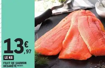 E.Leclerc Filet de saumon désarêté offre