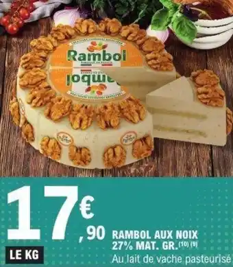 E.Leclerc Rambol aux noix offre