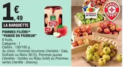 E.Leclerc Pommes filière panier du primeur offre