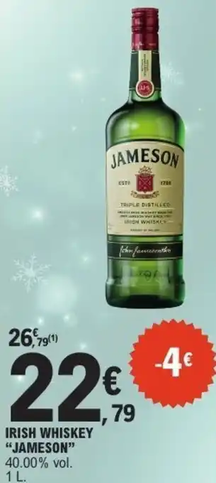 E.Leclerc Irish whiskey jameson offre