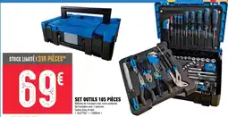 Brico Cash Set outils 105 pièces offre