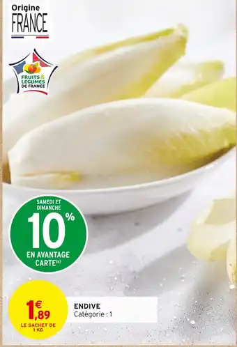 Intermarché Hyper Endive offre