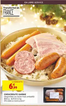 Intermarché Hyper Choucroute garnie offre