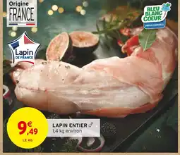 Intermarché Hyper Lapin entier offre
