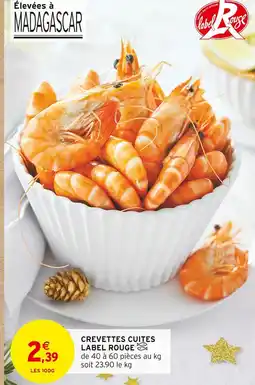 Intermarché Hyper Crevettes cuites offre