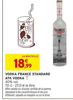 Intermarché Hyper Vodka france standard atk vodka offre