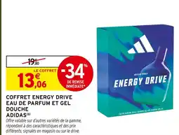 Intermarché Hyper Adidas coffret energy drive offre