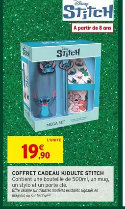 Intermarché Hyper Stitch coffret cadeau kidulte offre