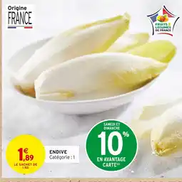 Intermarché Express Endive offre