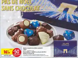 Intermarché Express Lindt boîte champs-élysées assorti offre