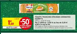 Intermarché Express Harry's toast aromates tranches épaisses offre