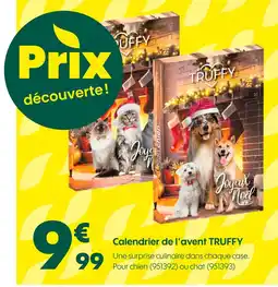 Truffaut Truffy calendrier de l'avent offre