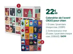 Truffaut Croci calendrier de l’avent pour chien offre