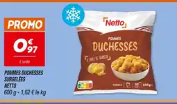 Netto Netto pommes duchesses surgelées offre