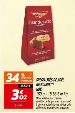 Netto Novi gianduiotto classico offre