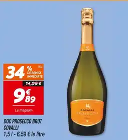 Netto Covalli doc prosecco brut offre