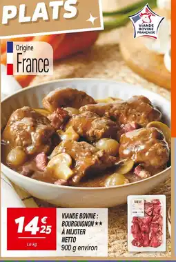 Netto Netto viande bovine bourguignon à mijoter offre
