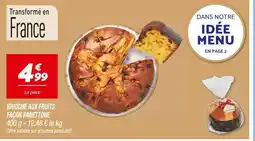 Netto Brioche aux fruits façon panettone offre